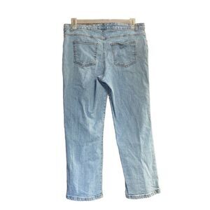 KIM ROGERS Women’s Jeans Size 14 P Inseam 26”
